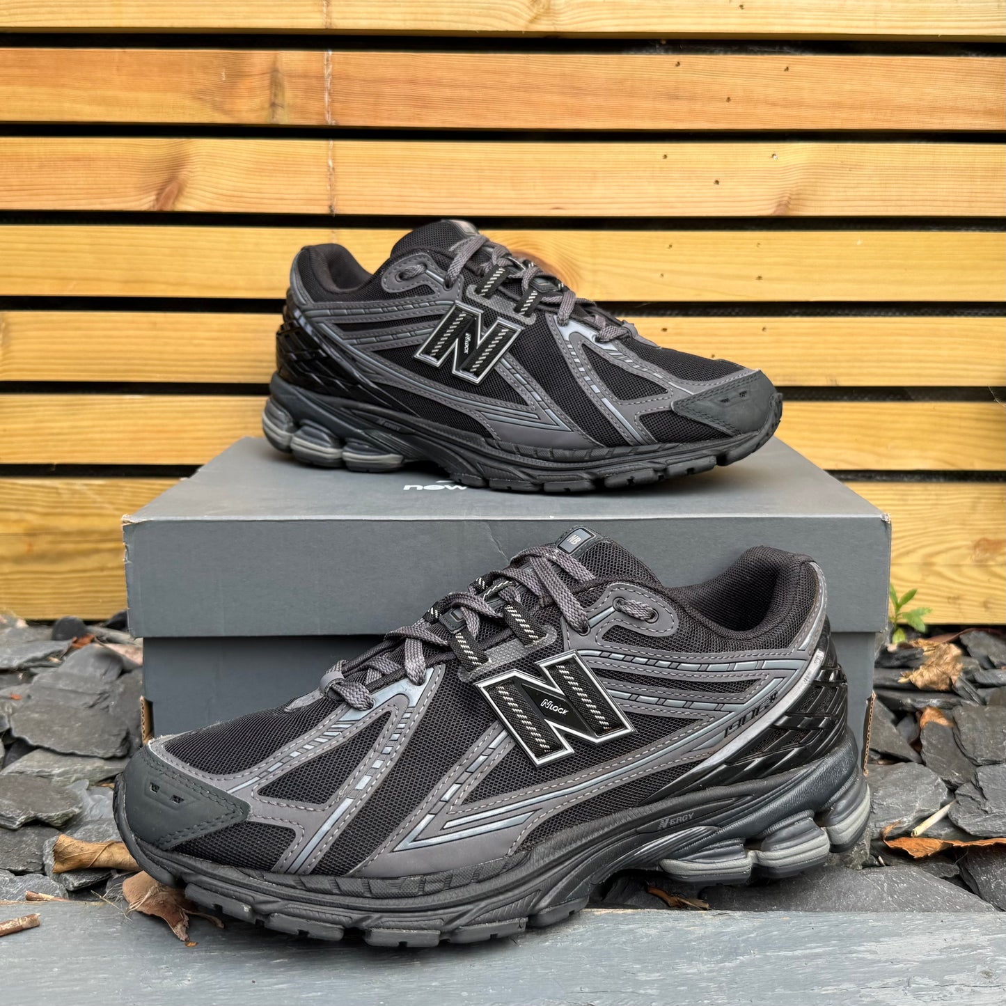 New Balance 1906R - Black Phantom - UK10.5