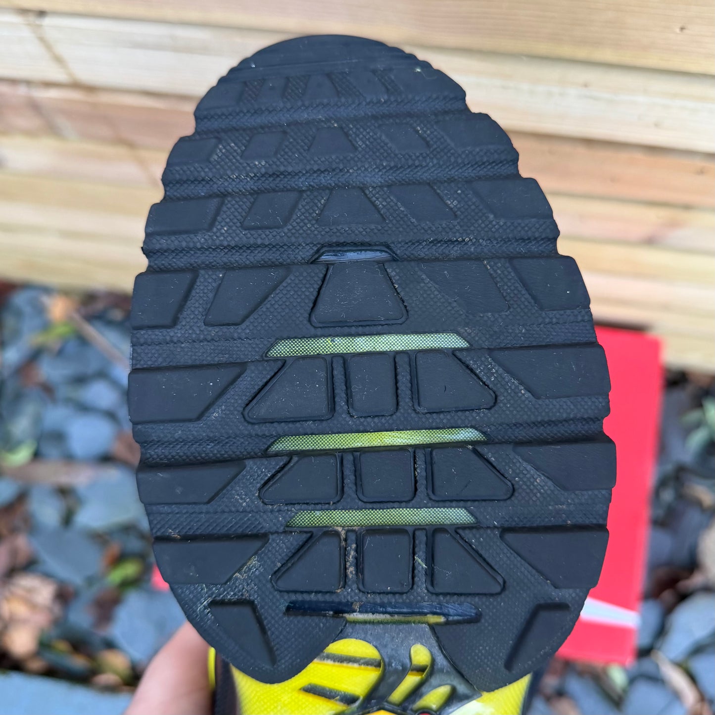 Nike Air Max Plus TN - Wolf Grey / Optic Yellow - UK9.5