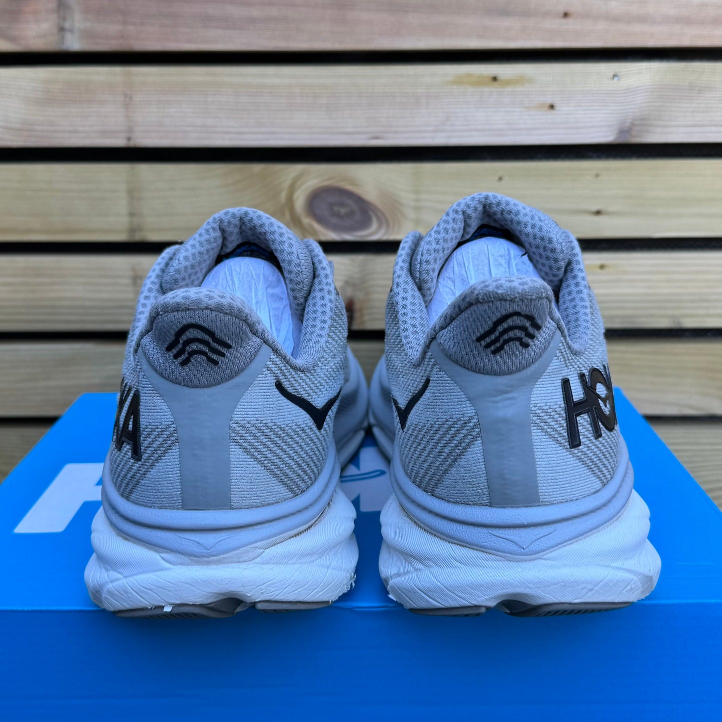 Hoka Clifton 9 - Wolf Grey - UK9