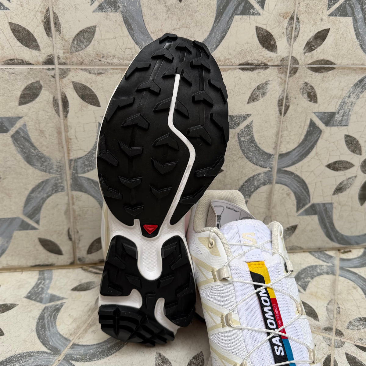 Salomon XT-6 - White / Fairytale / Almond Milk - UK6 - Brand New