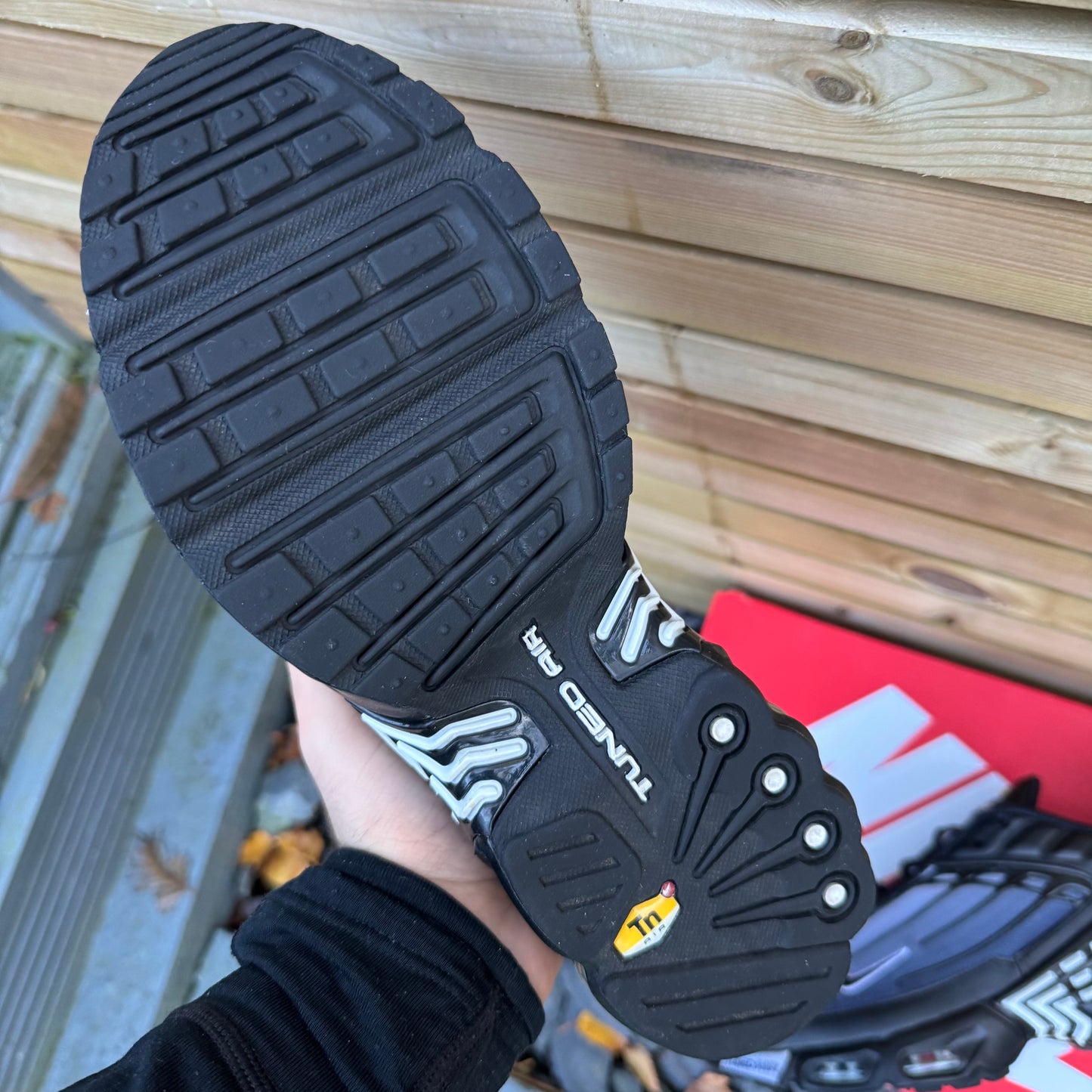 Nike Air Max Plus TN 3 - Black / Wolf Grey - UK8