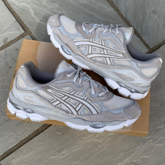 Asics Gel-NYC - White / Feather Grey - UK10