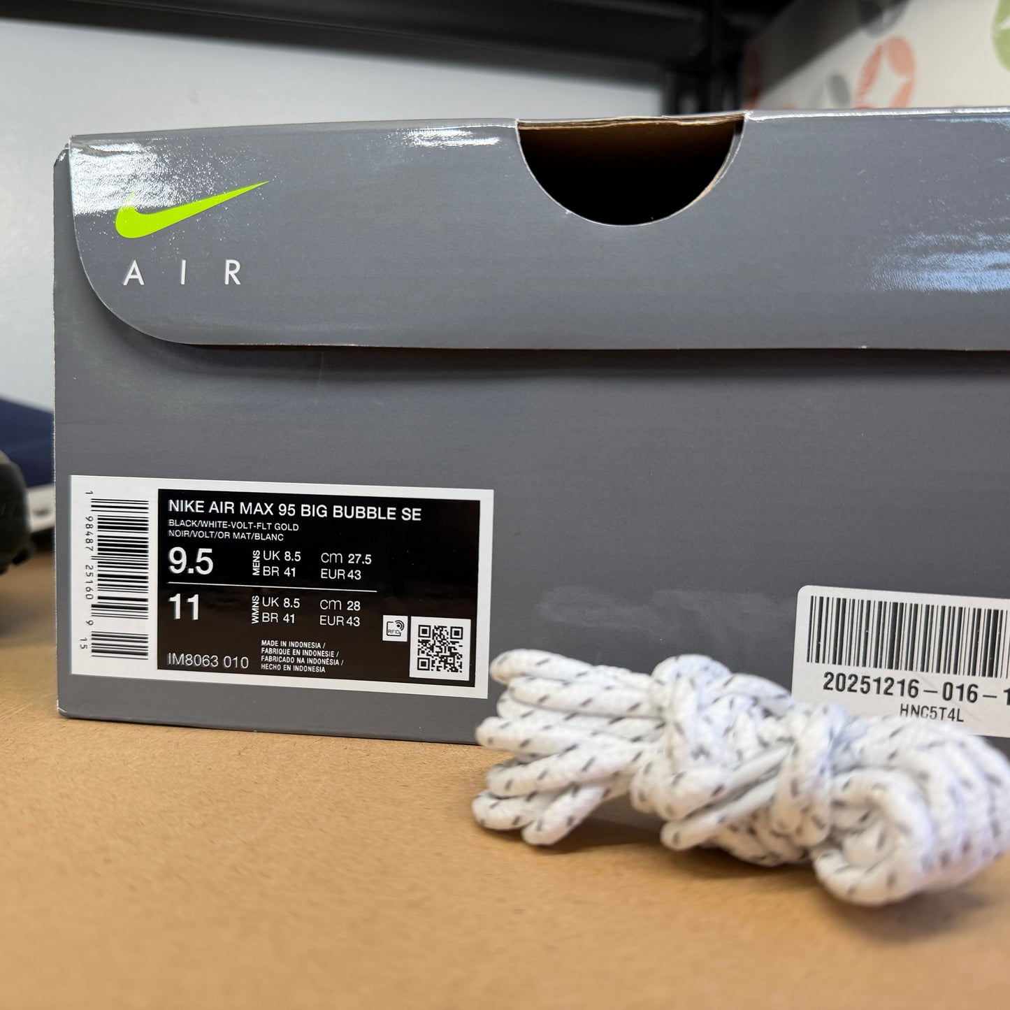 Nike Air Max 95 OG Big Bubble x Atmos Japan Exclusive - HRJK - UK9 - Brand New