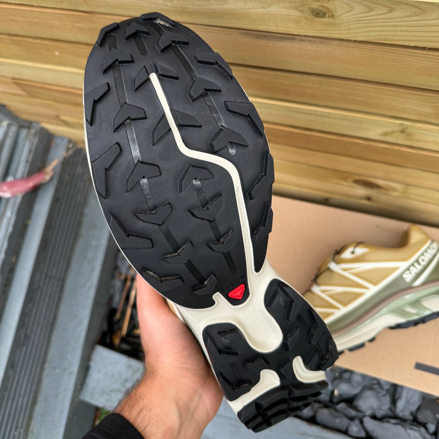 Salomon XT-6 Gore-Tex - Antelope / Icicle / Portabella - UK11 - Brand New