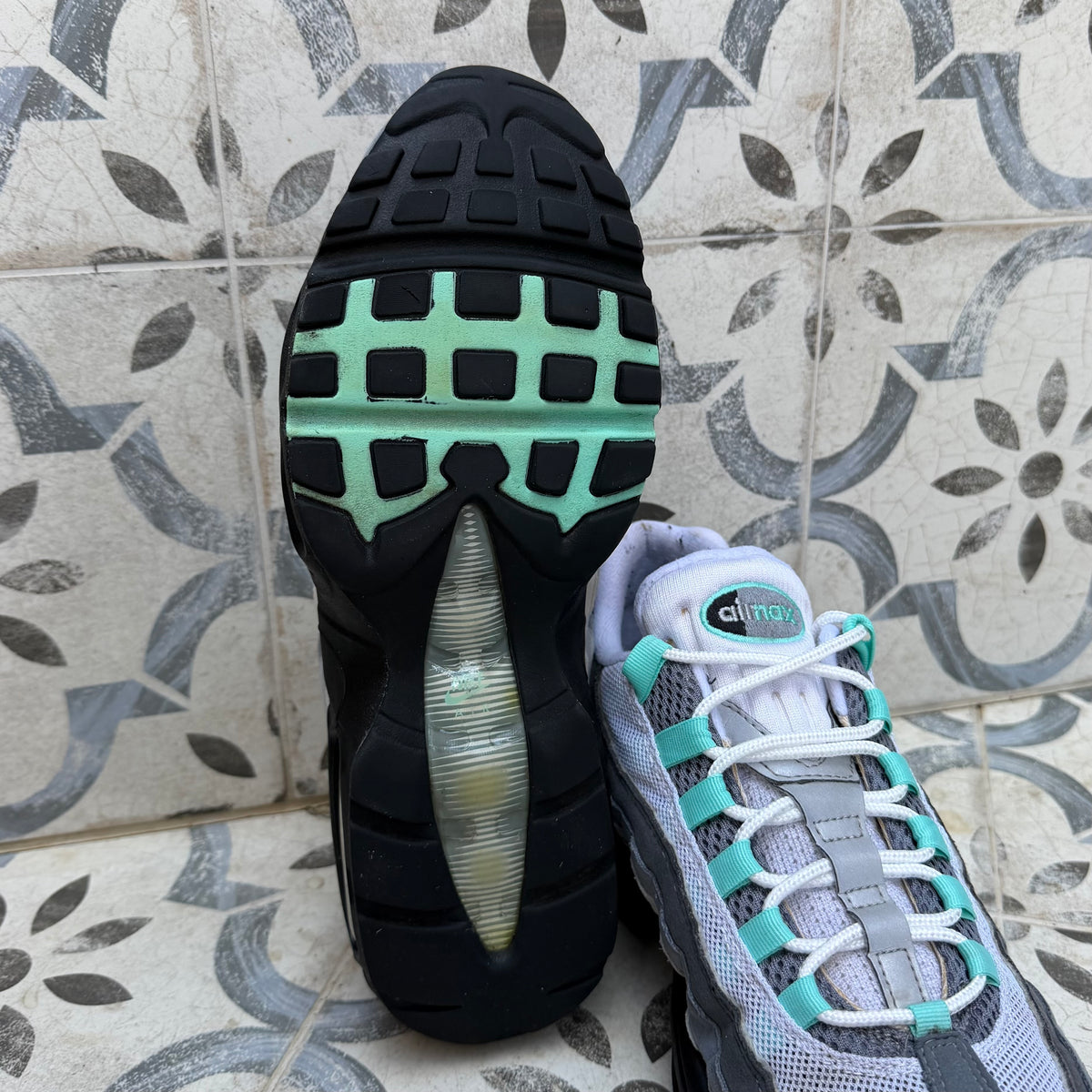 Nike Air Max 95 JD Exclusive - Hyper Turquoise - UK9
