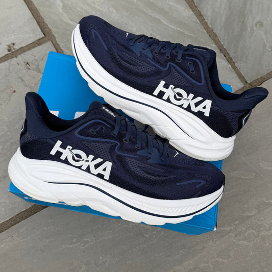Hoka Clifton 10 - Navy / White - UK9.5