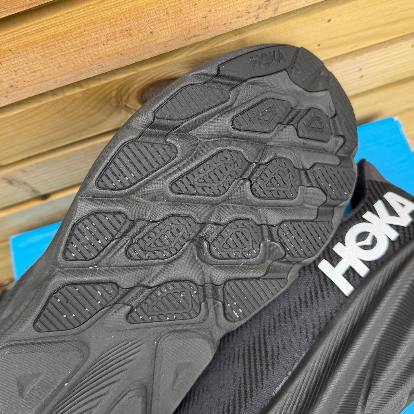 Hoka Clifton 9 Gore-Tex - Black Reflect - UK10.5
