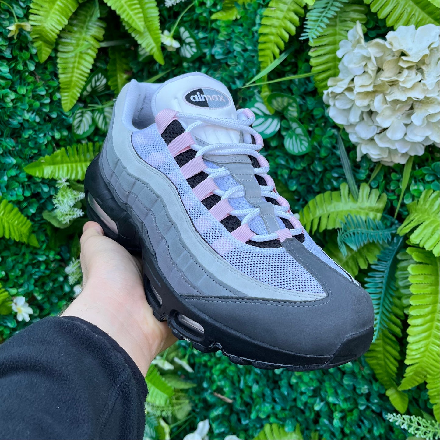 Nike Air Max 95 Gunsmoke / Pink Foam UK8.5