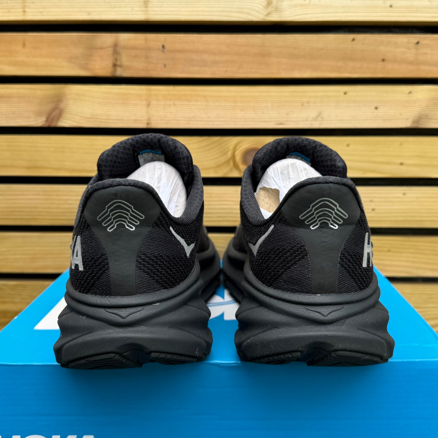 Hoka Clifton 9 Gore-Tex - Black Reflect - UK9