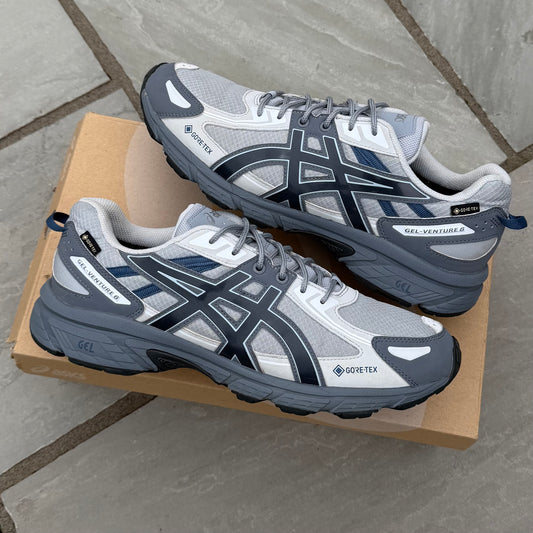 Asics Gel-Venture 6 Gore-Tex - Piedmont Grey / Metropolis - UK9.5