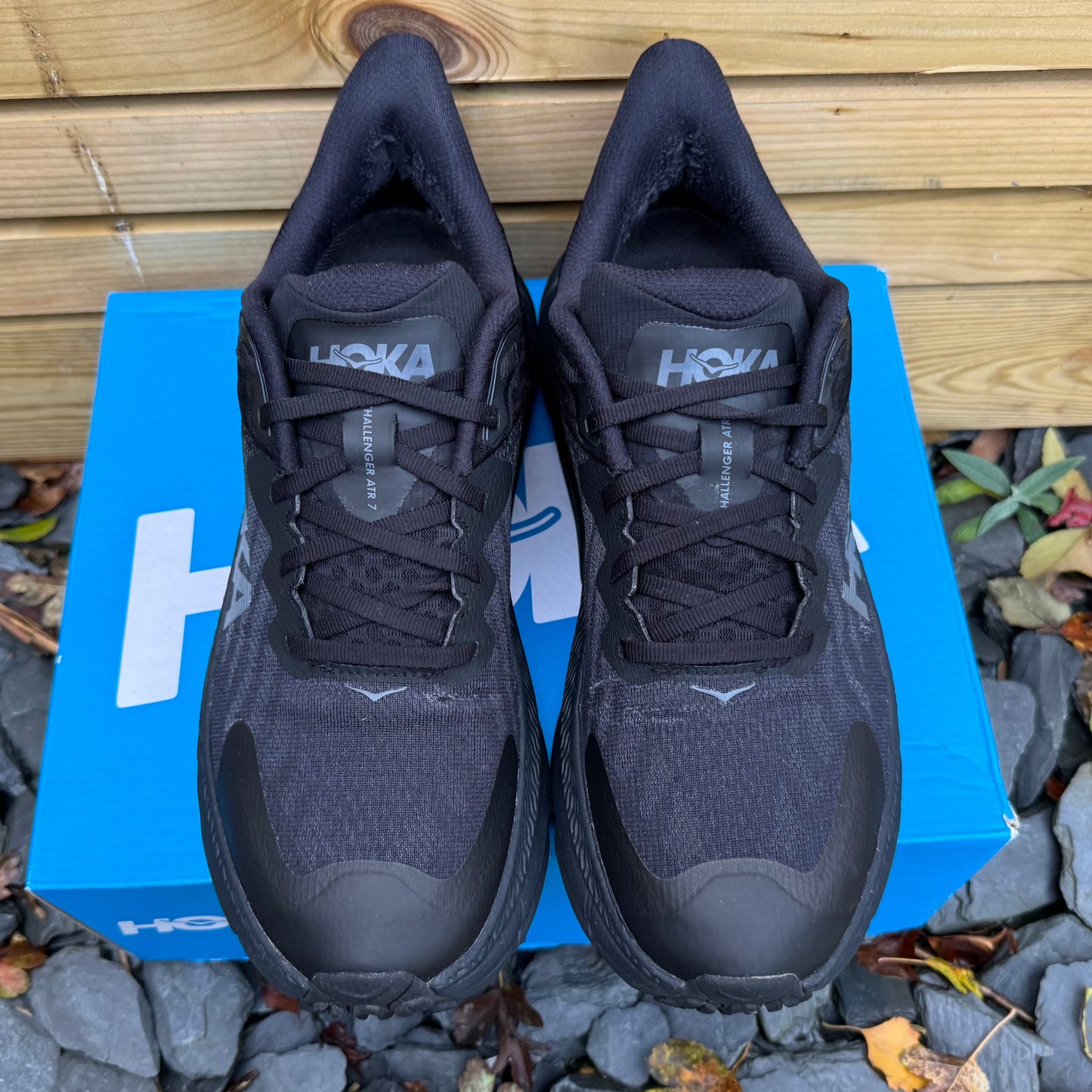 Hoka Challenger 7 Gore-Tex - Triple Black - UK9