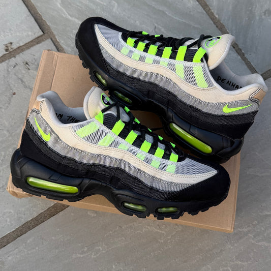 Nike Air Max 95 x Denham - Neon - UK8.5