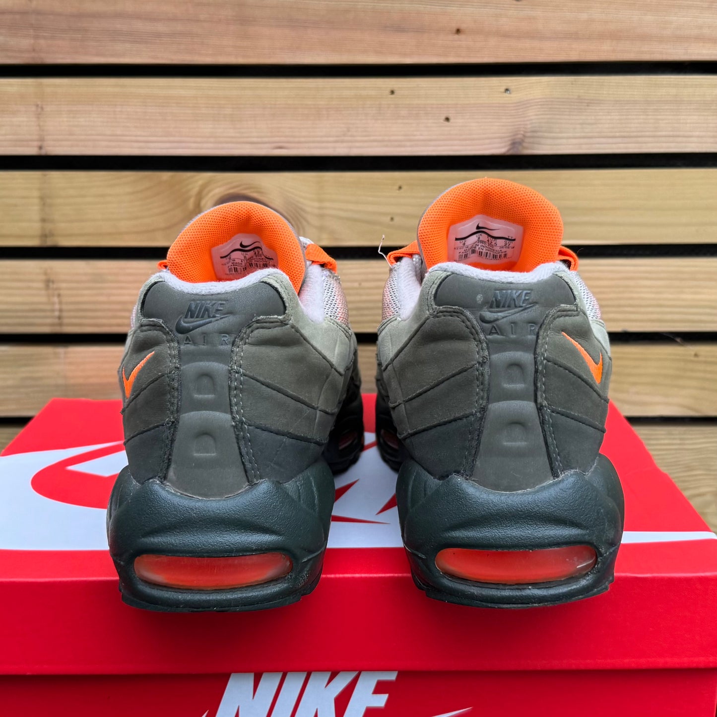 Nike Air Max 95 OG - Neutral Olive  / Total Orange - UK8