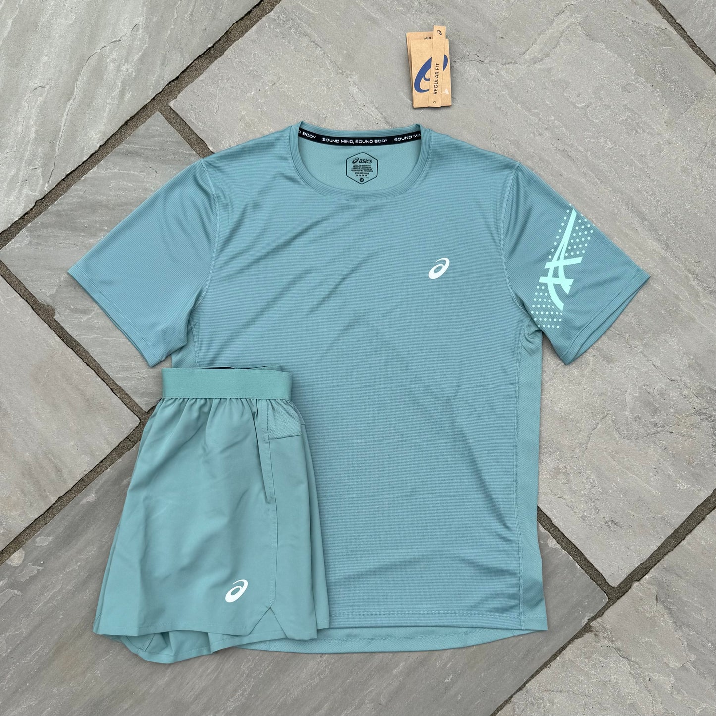 Asics Icon Set - Celadon - Brand New - Multiple Sizes