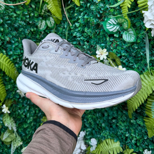 Hoka Clifton 9 - Wolf Grey - UK10.5