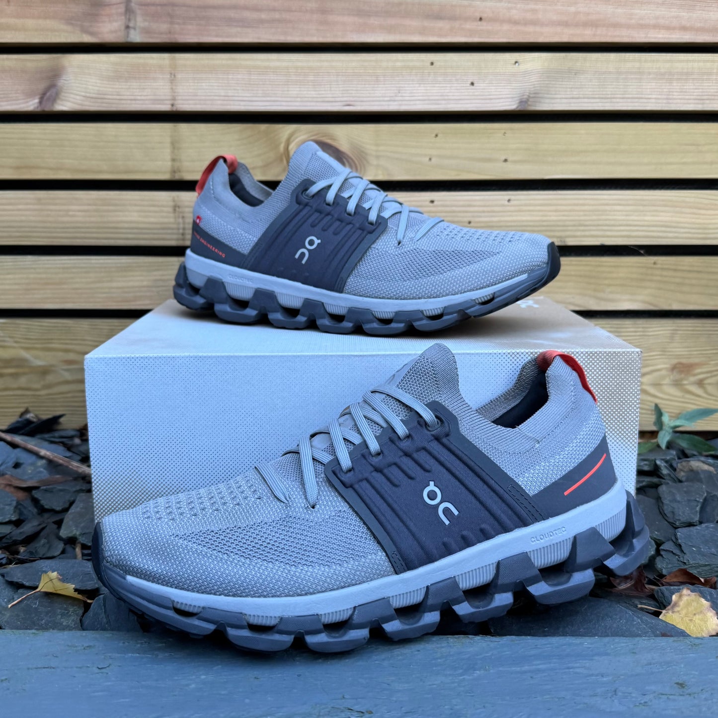 On Running CloudSwift 3.0 - Grey / Orange - UK8