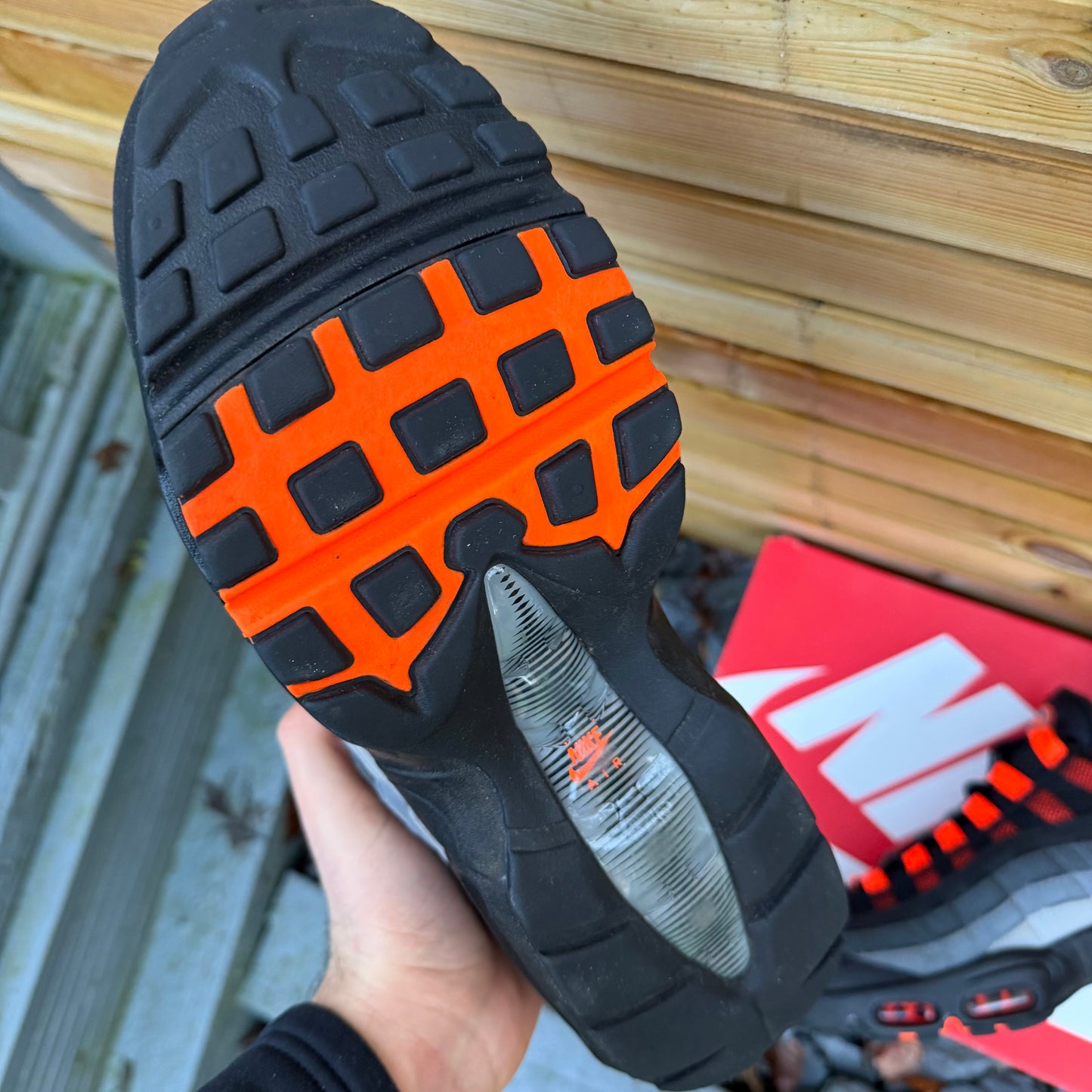 Nike Air Max 95 - Hyper Crimson - UK9.5