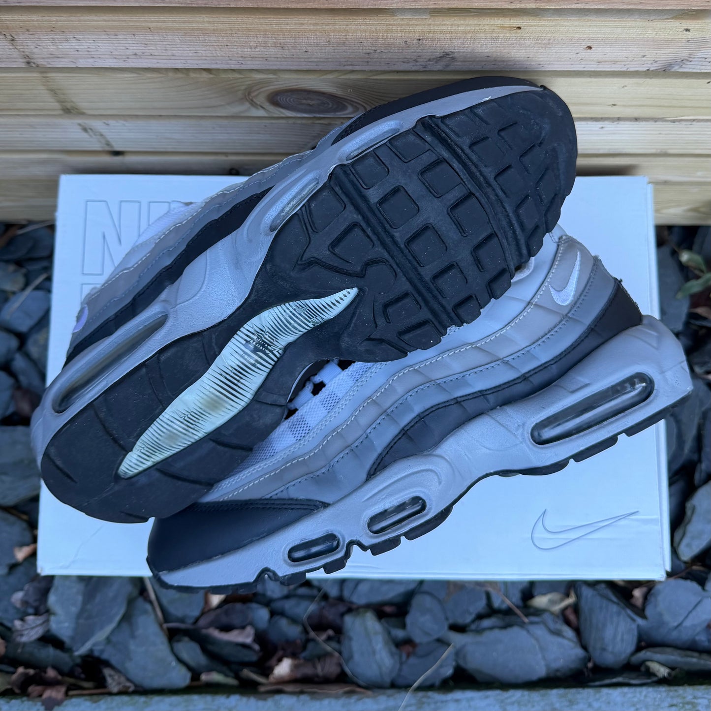 Nike Air Max 95 ID “Nike By You” - Grey / White Gradient - UK8.5