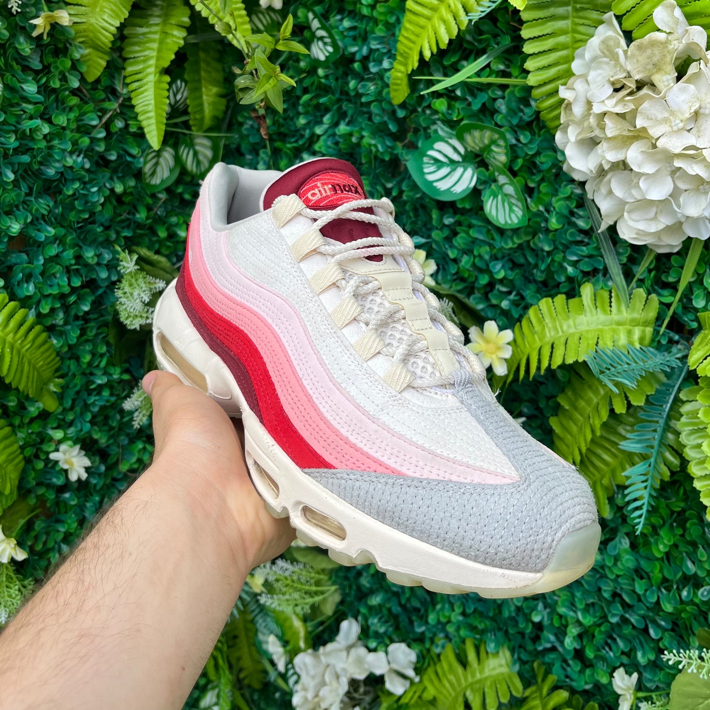 Nike Air Max 95 Anatomy Of Air Red / White UK10