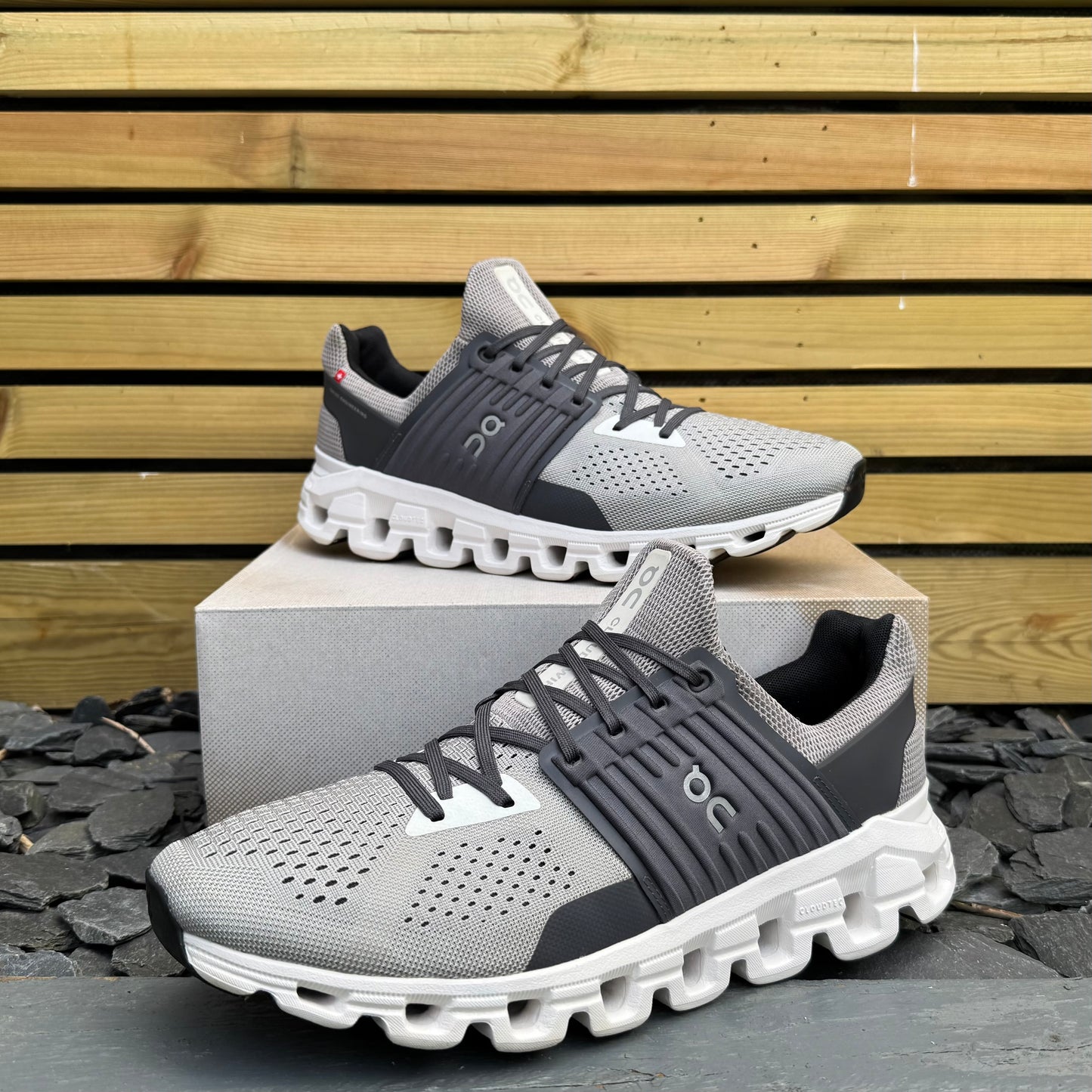 On Running CloudSwift 2.0 - Alloy Eclipse / Grey - UK11