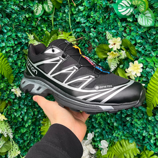 Salomon XT-6 Gore-Tex - Black / Metallic Sliver - UK9