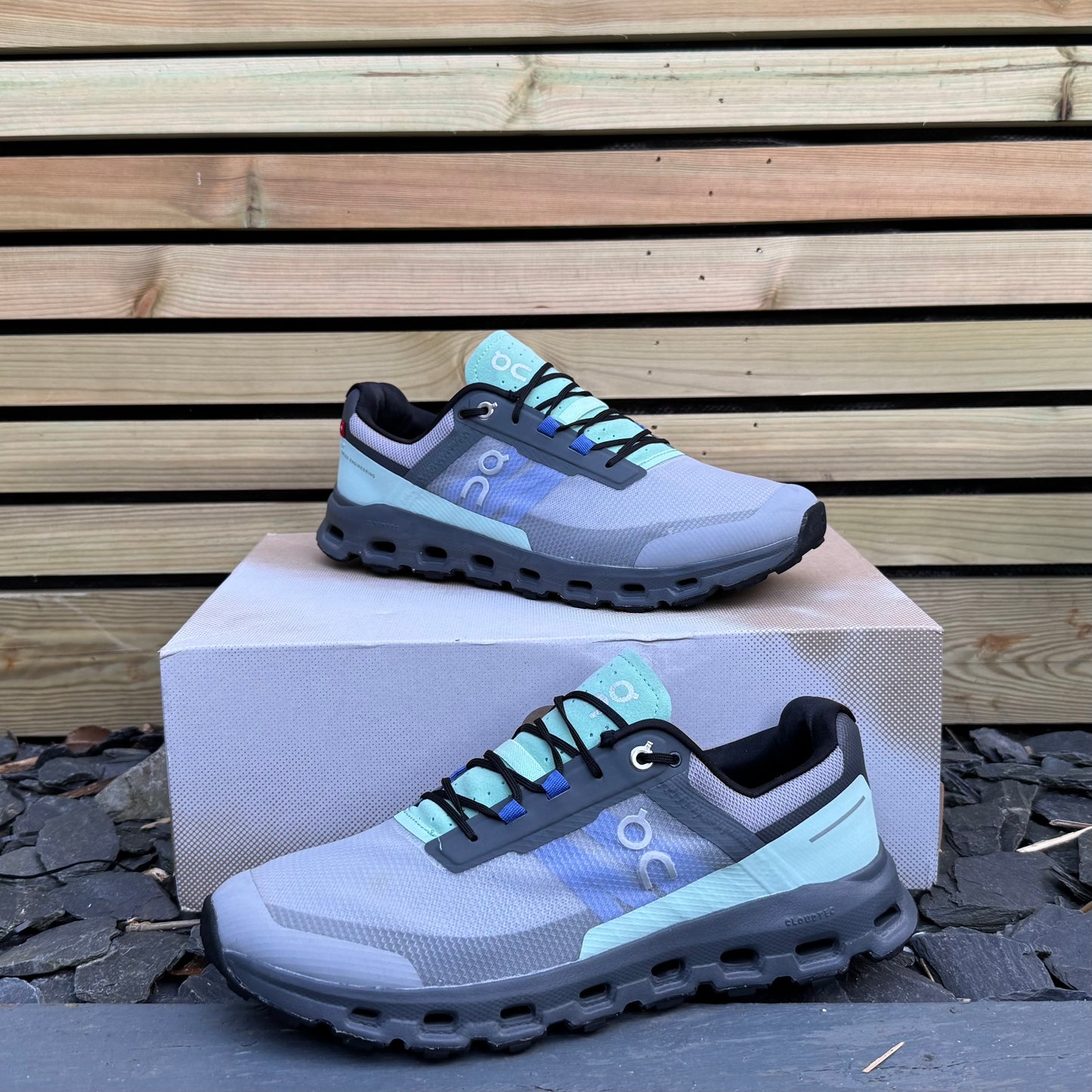 On Running CloudVista - Mint / Alloy - UK8.5