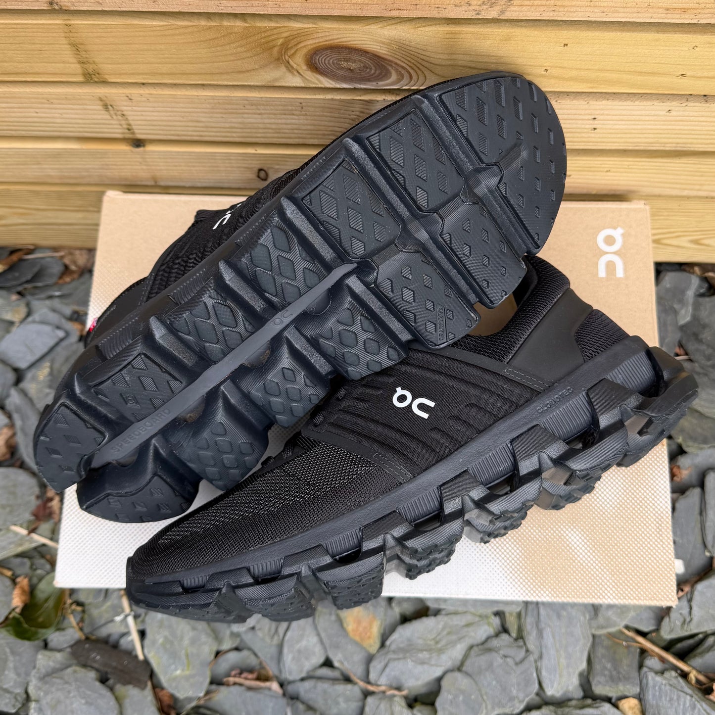 On Running CloudSwift 3.0 AD - Triple Black - UK8