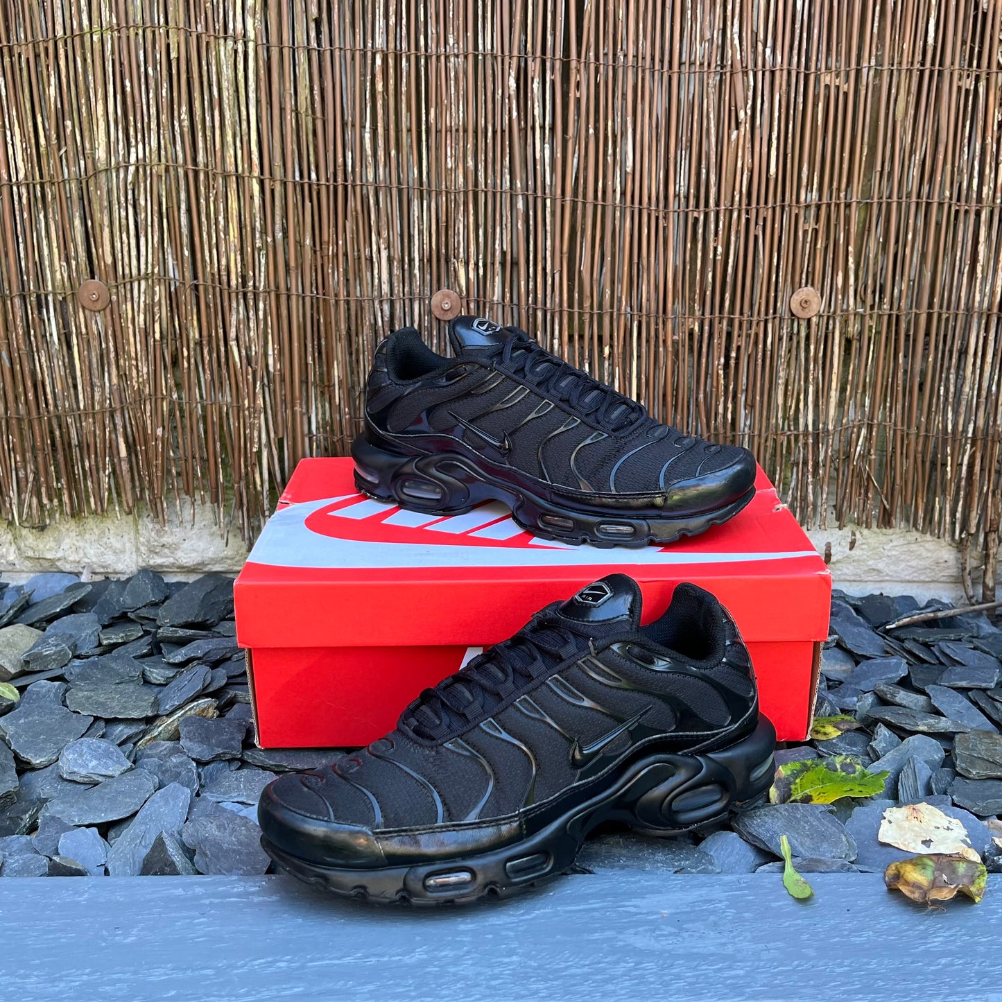 Nike Air Max Plus TN Triple Black UK8.5