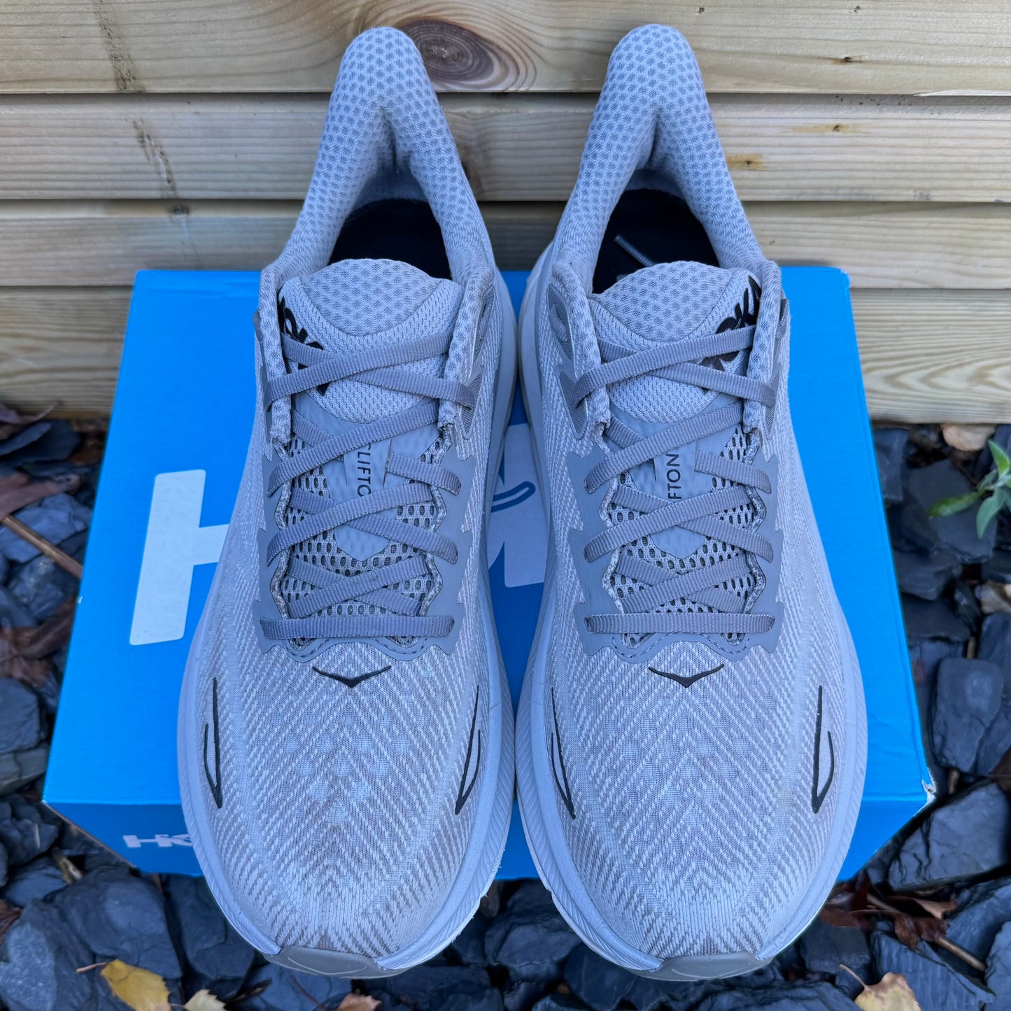 Hoka Clifton 9 - Wolf Grey - UK11