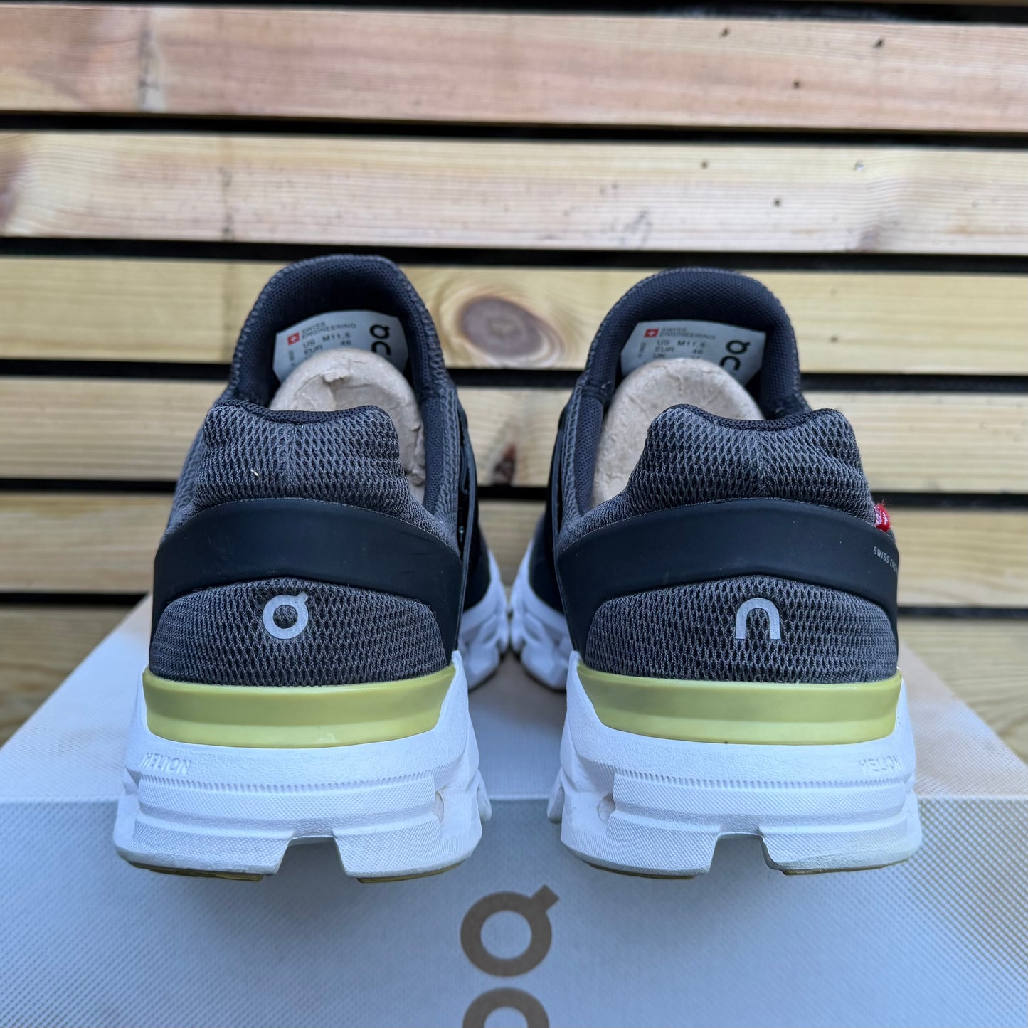 On Running CloudSwift 2.0 - Magnet Black / Citron Yellow - UK11