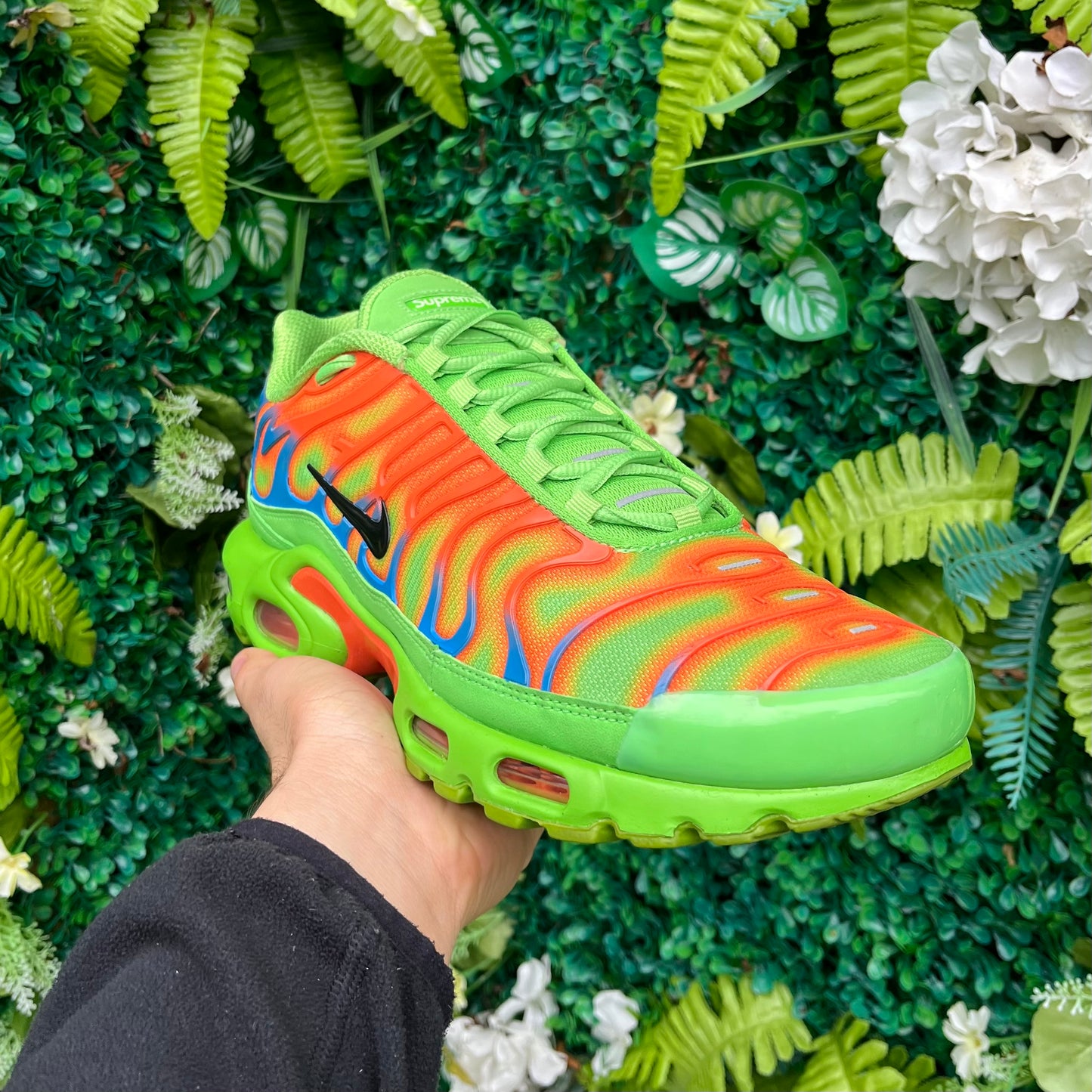 Nike Air Max Plus TN X Supreme Mean Green UK9