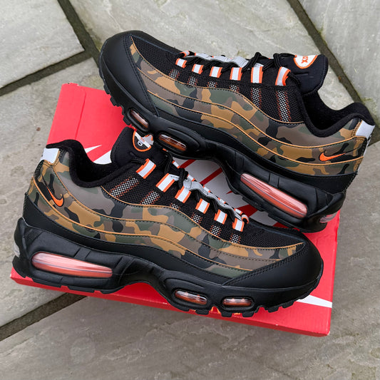 Nike Air Max 95 OG Big Bubble - Orange Camo - UK9.5