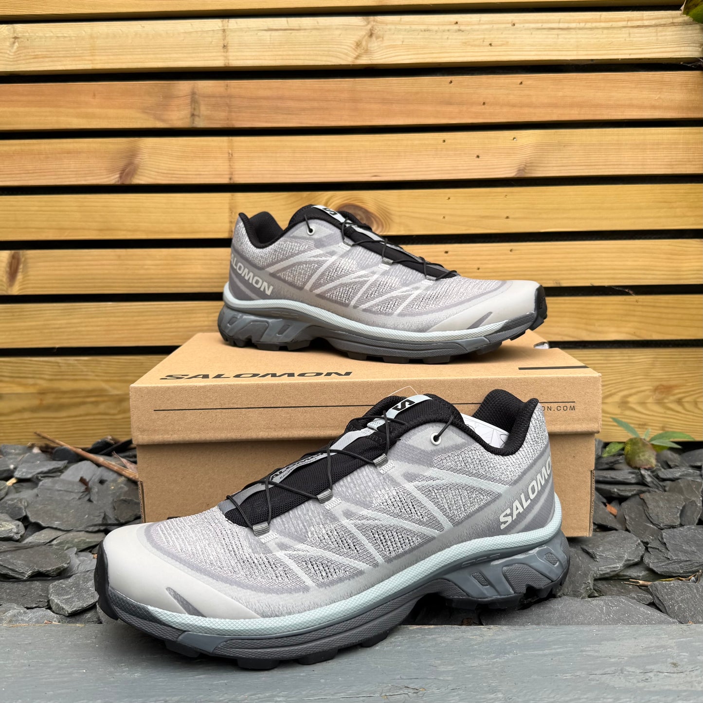 Salomon XT-6 Shadow - Gull / Grey Violet / Quarry - UK9.5 - Brand New