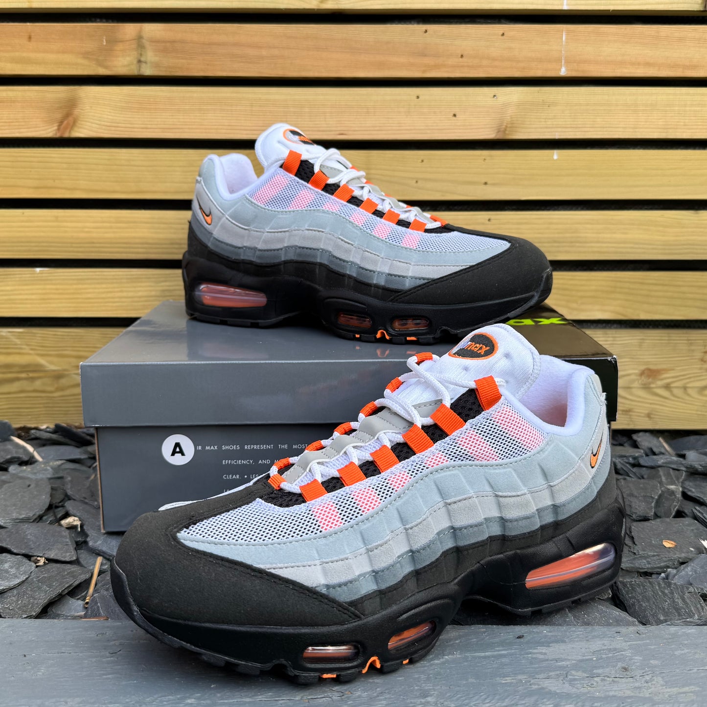 Nike Air Max 95 OG Big Bubble - Mandarin - UK9 - Brand New