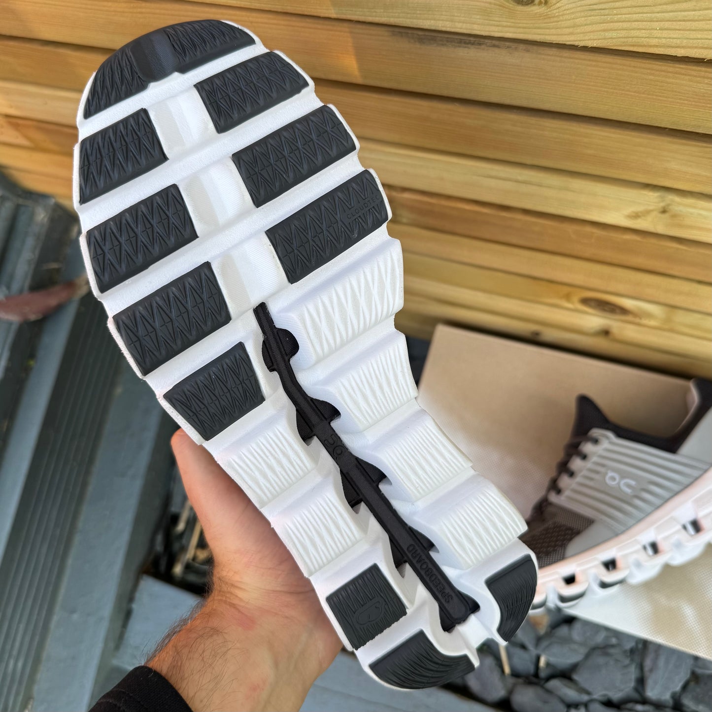 On Running CloudSwift 2.0 - Rock / Slate Grey - UK9.5