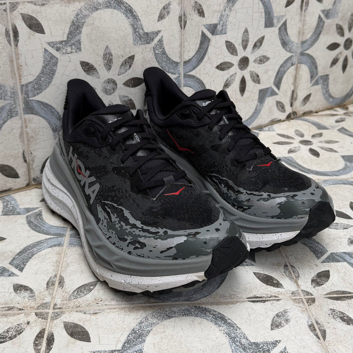 Hoka Stinson 7 - Black / Outer Orbit - UK10