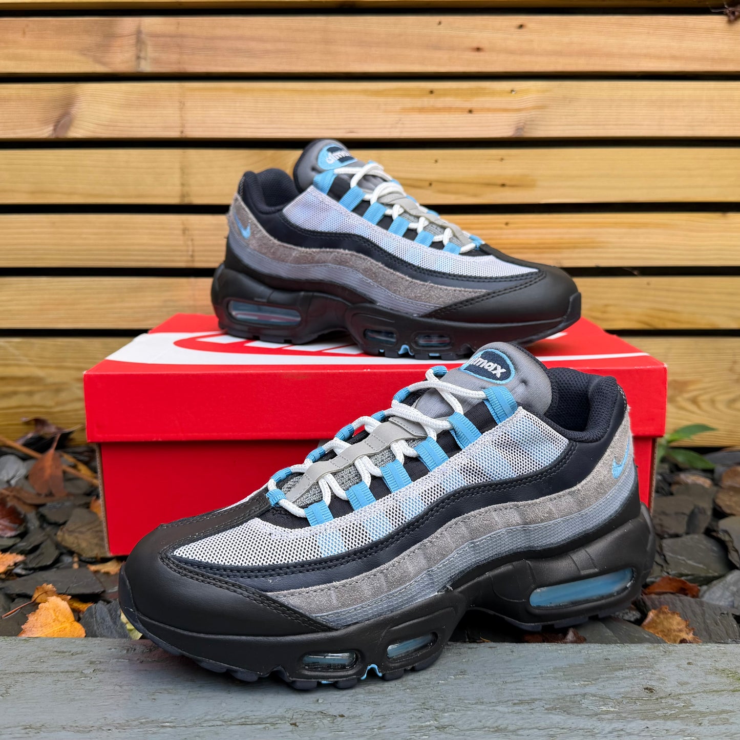 Nike Air Max 95 - Cool Grey / University Blue* - UK7