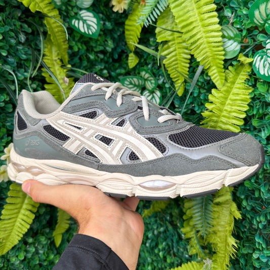 Asics Gel-NYC - Ivory / Smoke Grey - UK9.5