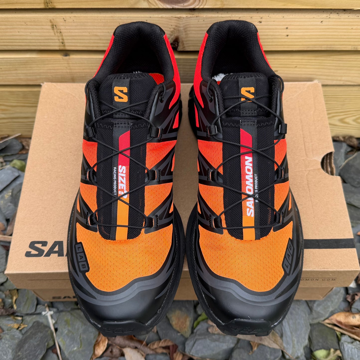 Salomon XT-6 Size? Exclusive - Black / Phantom / Turmeric - UK9