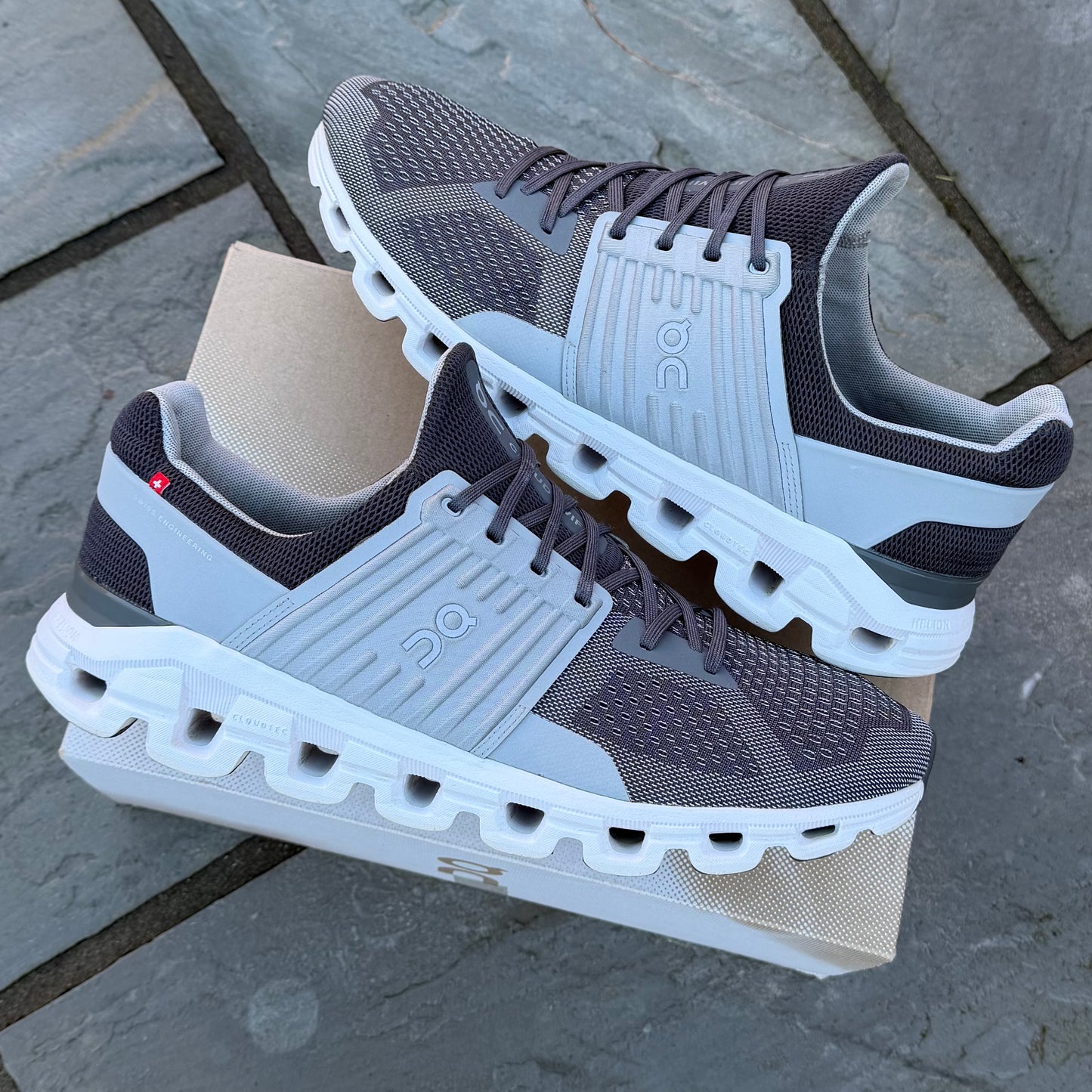 On Running CloudSwift 2.0 - Rock / Slate Grey - UK11