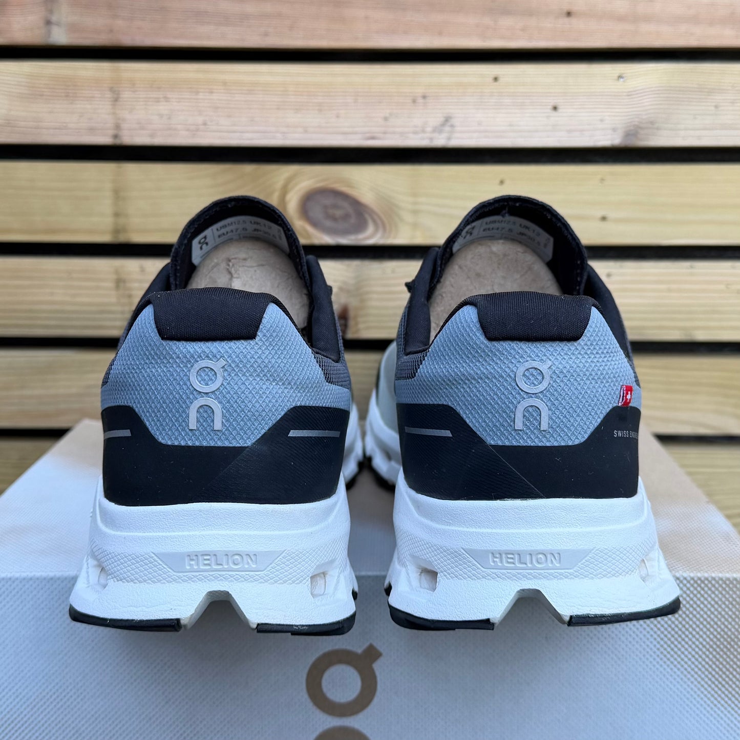 On Running CloudVista - Black / White - UK12