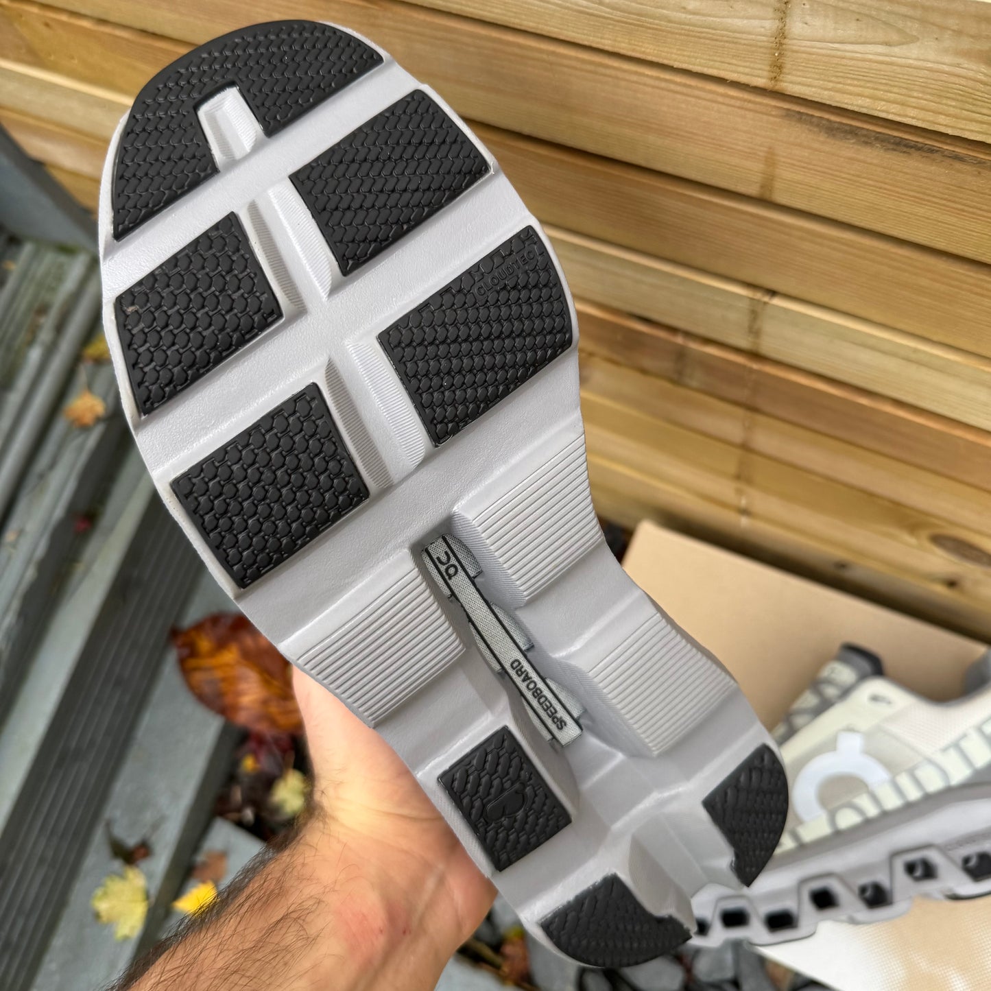 On Running CloudMonster - Ice / Glacier - UK10.5