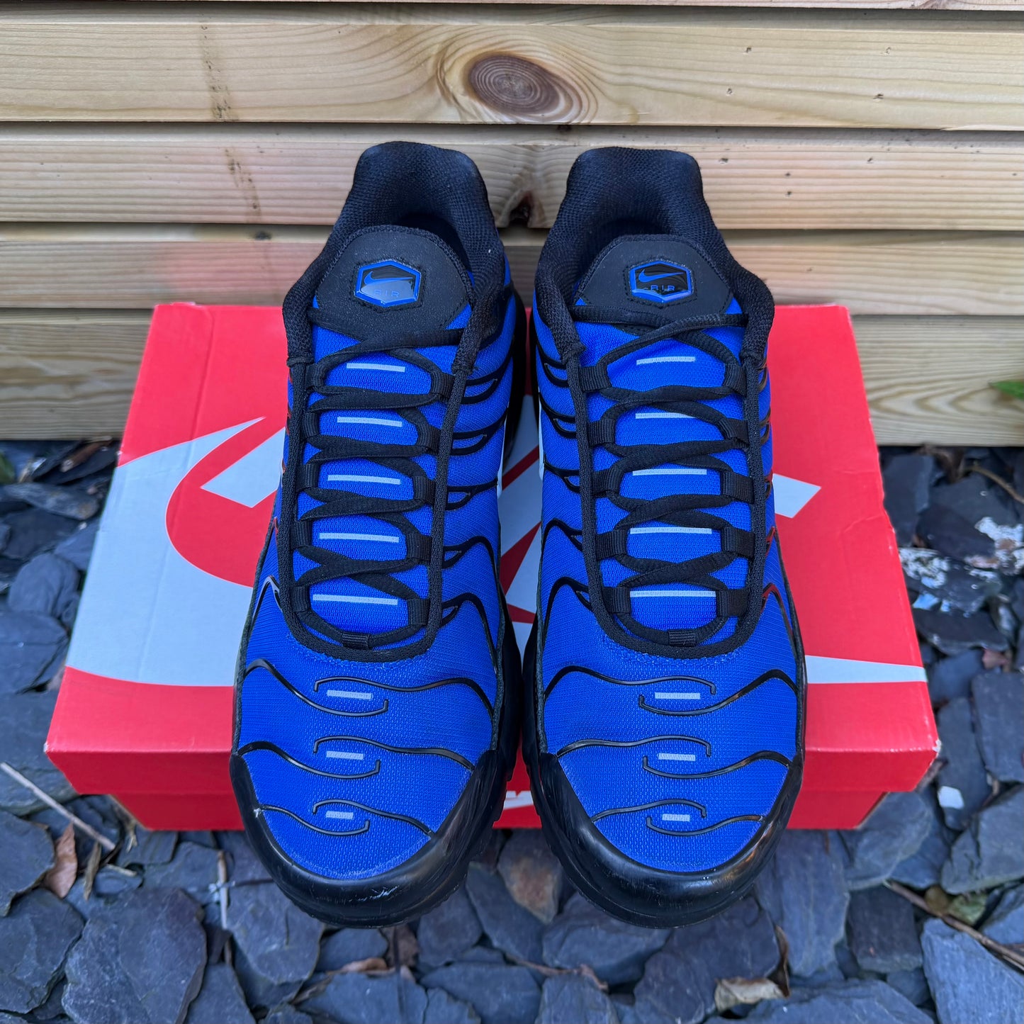 Nike Air Max Plus TN Premium - Racer Blue - UK9.5