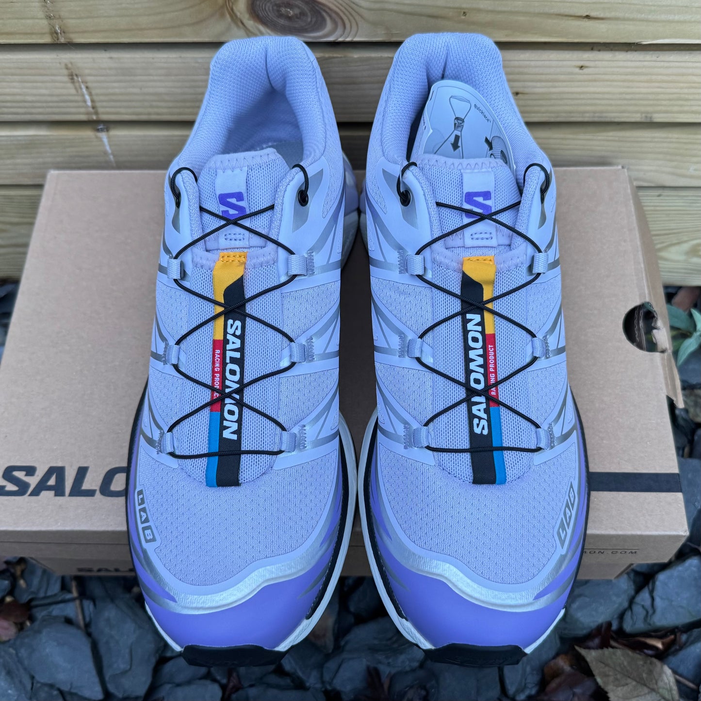 Salomon XT-6 - Purple Heather / Aster Purple / FTW Silver - UK9 - Brand New