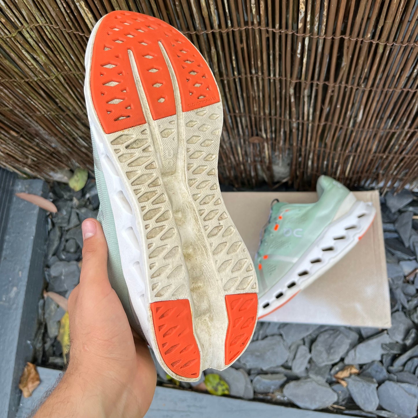 On Running CloudSurfer Mint / White UK10