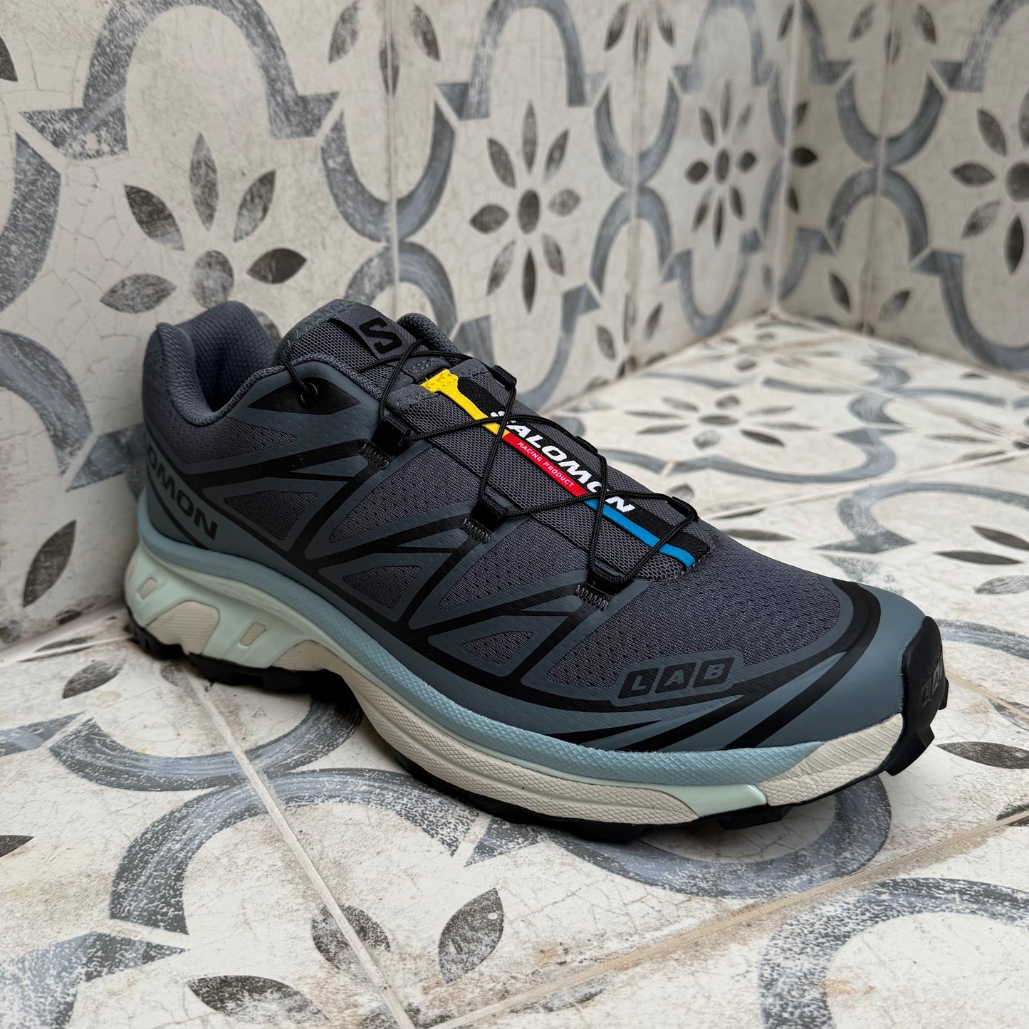 Salomon XT-6 - Turbulence / Trooper / Clearly Aqua - Multiple Sizes - Brand New