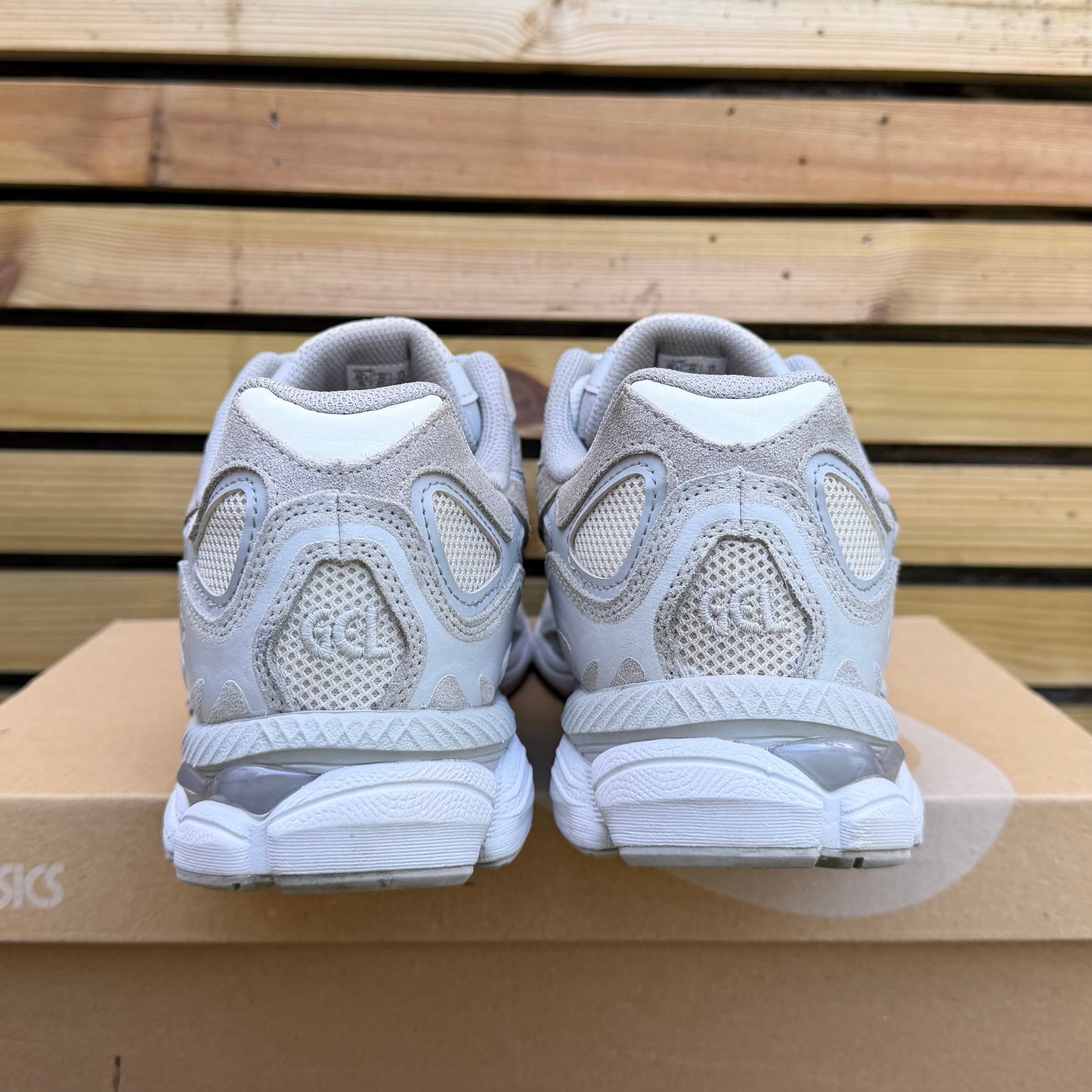 Asics Gel-NYC - White / Feather Grey - UK10
