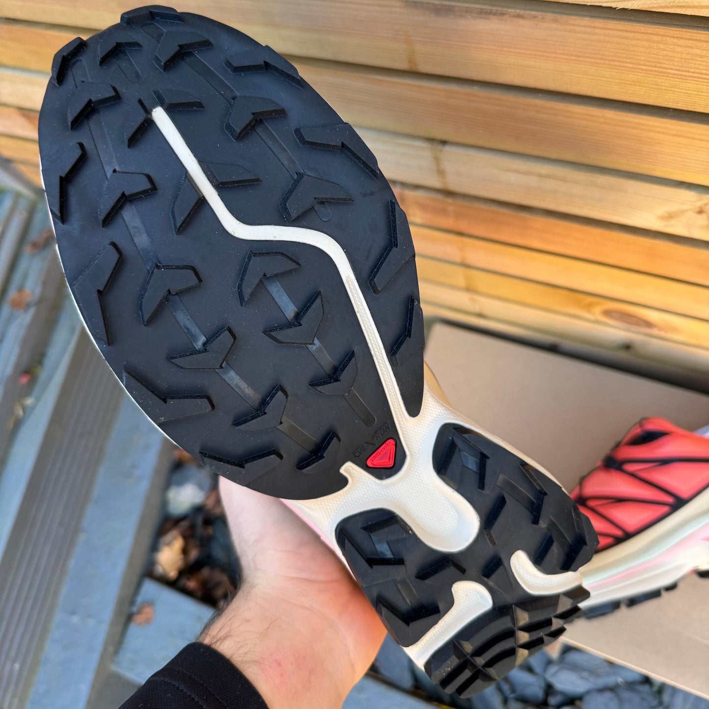 Salomon XT-6 - Living Coral / Black / Grey - UK9 - Brand New