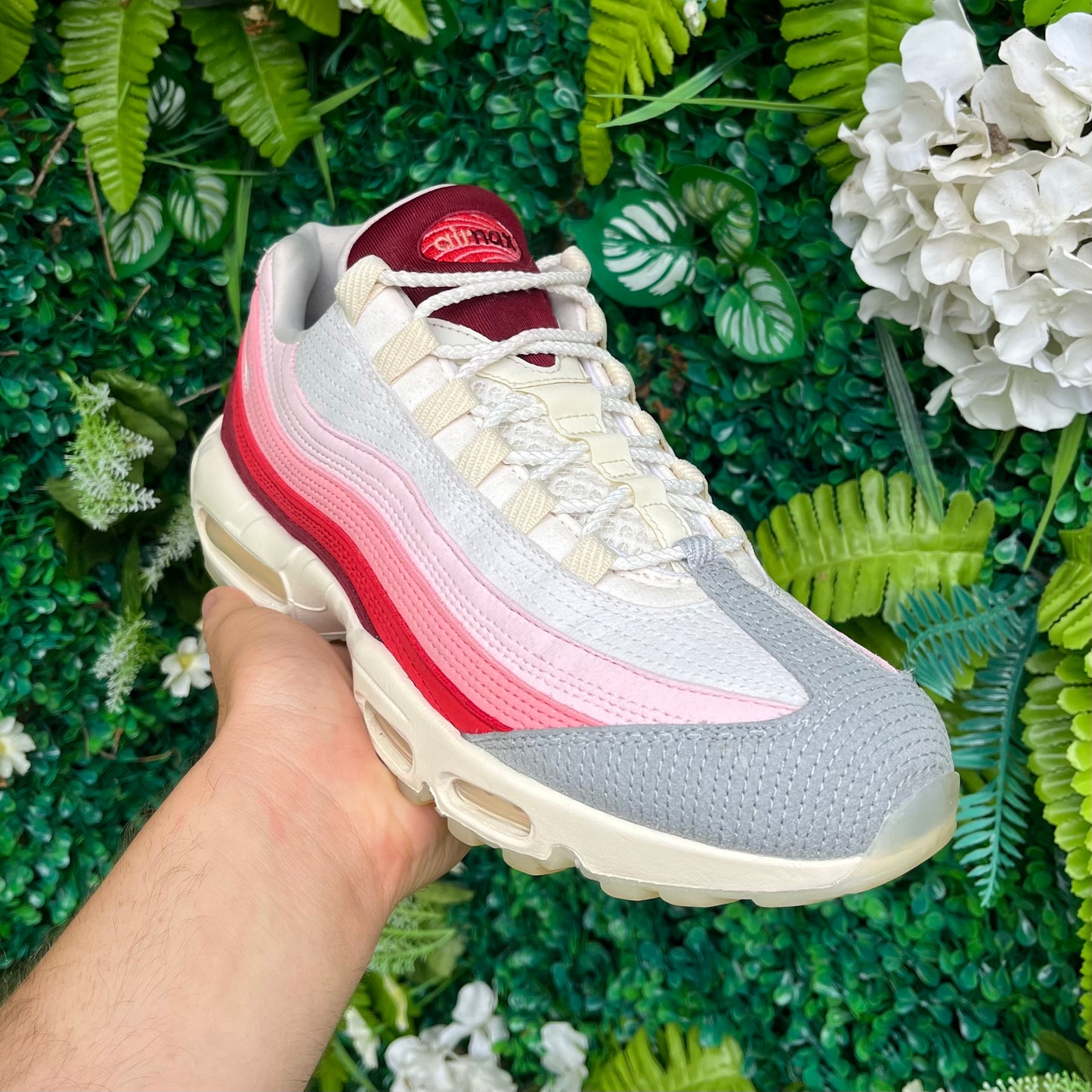 Nike Air Max 95 Anatomy Of Air Pink / White UK9