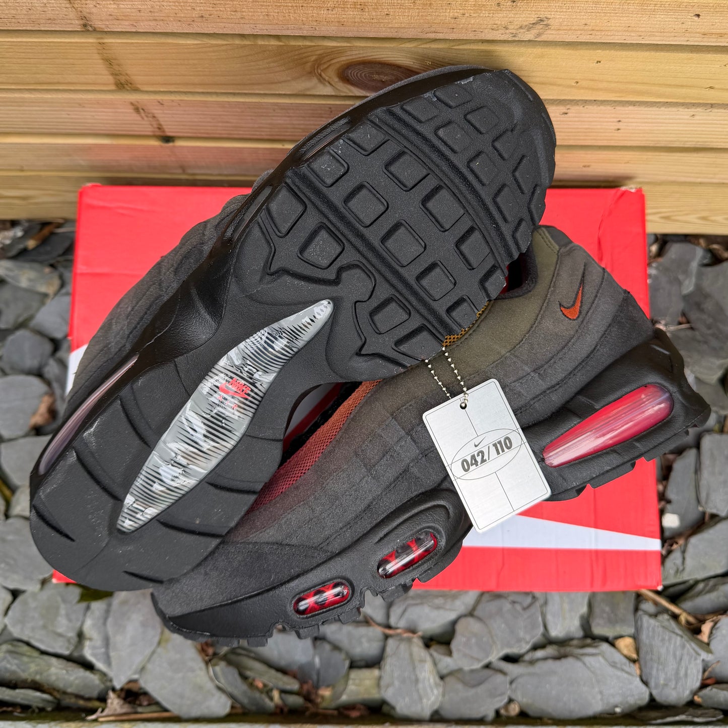 Nike Air Max 95 OG Big Bubble Lorenz.OG x Block P - UK9 - Brand New - 042/110